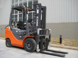 1-1.8 Ton Gasoline & LPG Forklift with Nissan Engine